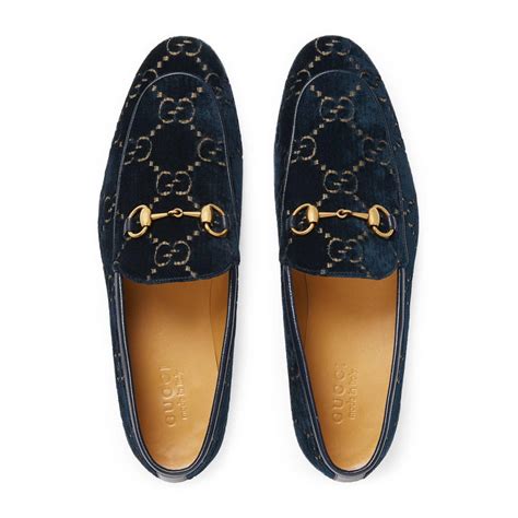 gucci velvet loafers men.